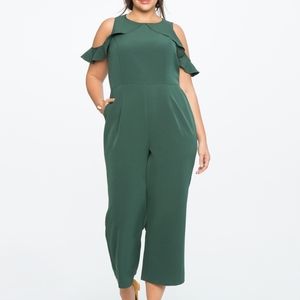 Eloquii open back jumpsuit